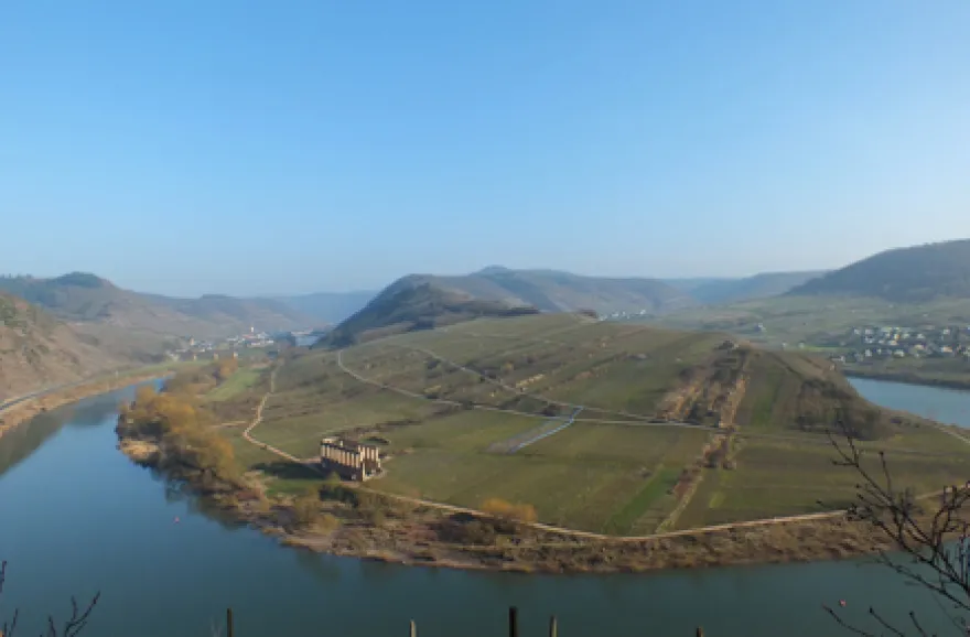 Weinbergwanderung mit Klettersteig an der Mosel