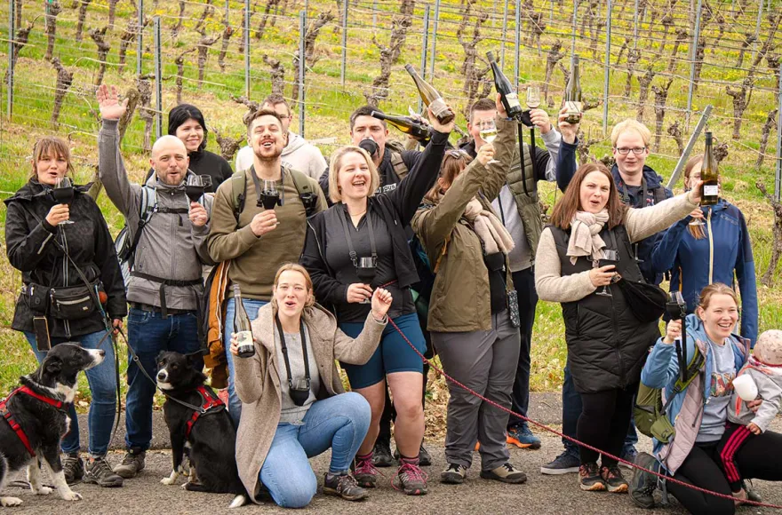 Wein-Jagd für 6 Personen