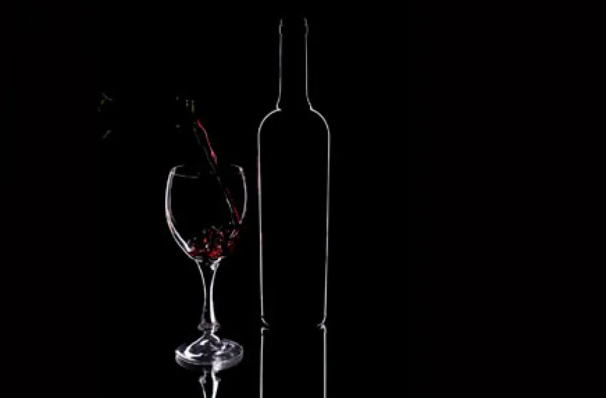 Weinprobe im Dunkeln für 2