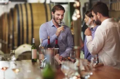 Wein Tasting im