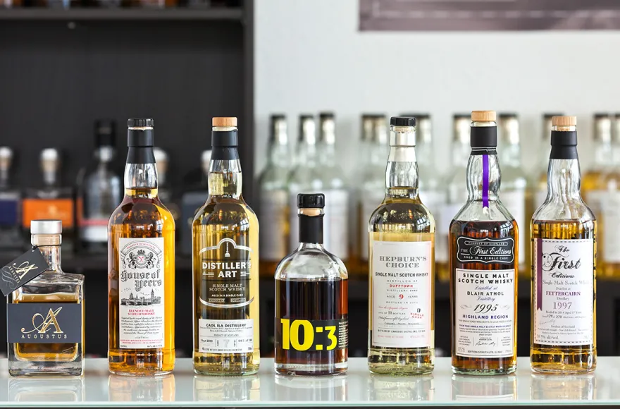 Whisky Tasting Hamburg (8 High End Sorten)
