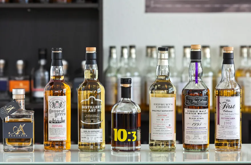 Whisky Tasting München (6 Premium Sorten)