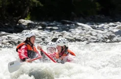 Wildwasser-Rafting im 3er-Boot im Ötztal
