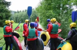 Wildwasser-Tubing
