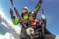 Winter Gleitschirm Tandemflug in Österreich