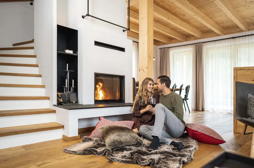 Winter-Romantikurlaub im Chalet in Kärnten für 2