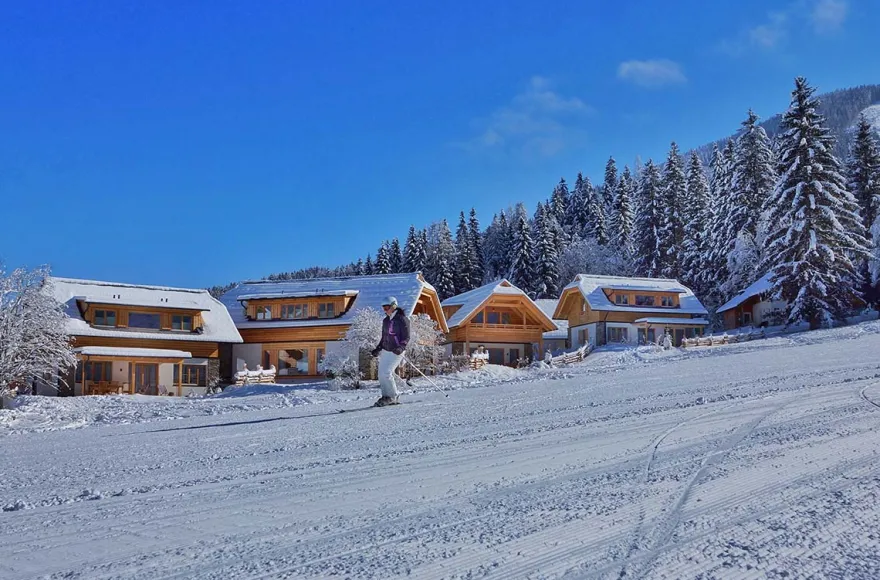 Winter-Romantikurlaub im Chalet in Kärnten für 2