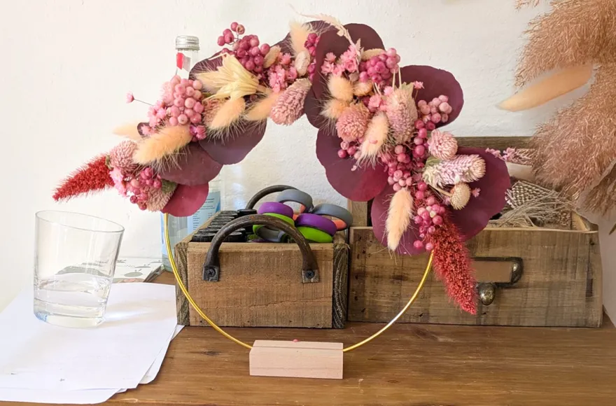 Workshop Bottrop (Trockenblumen-Ring)