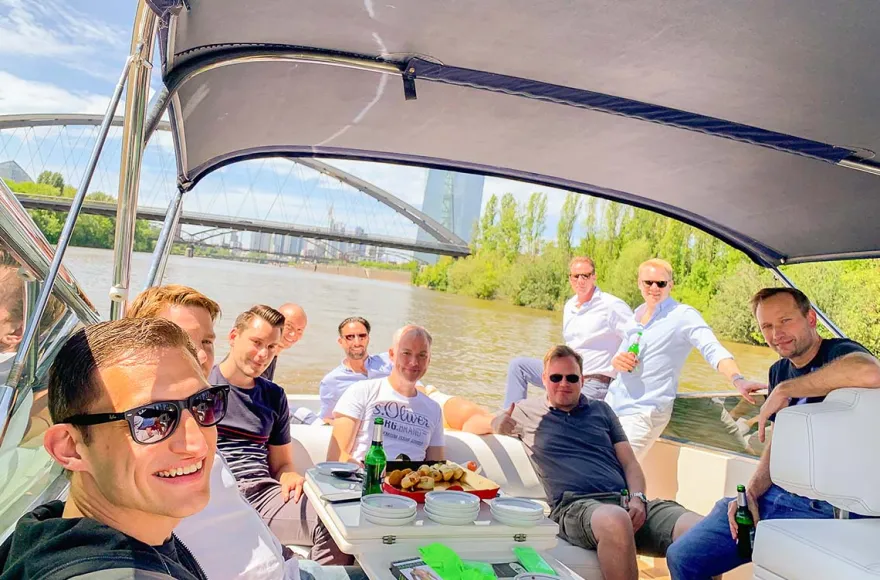 Yachttour Frankfurt am Main für 12