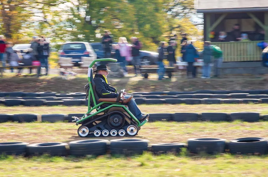 Ziesel fahren Stiege (25 Min.)